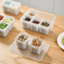 Fridge Storage Box  Freezer Vegetable & Meat Organizer Drawer