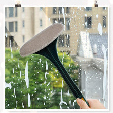 2-in-1 Mesh Cleaning Brush & Wiper with Extended Handle  Window Cleaner (1 Pc)
