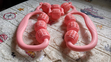 Muscle Massage Roller, 10 Wheels Relieve Soreness Leg (1 Pc)