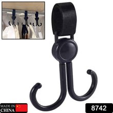 360° Rotating Multi-Purpose Baby Carriage Hook  For Strollers, Cars & More (1 Pc)