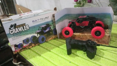 Rock Crawler Monster RC Truck  All-Terrain Rechargeable Stunt Racing Car