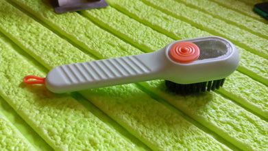 Multifunctional Scrubbing Brush with Liquid / Soap Dispenser (1 Pc)