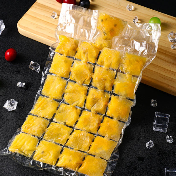 Disposable Ice Cube Bags, Cold Ice Pack Cooler Bag for Cocktail Food Wine