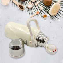 Stainless Steel Vacuum Insulated Water Bottle  Leak Proof Flask with Steel Cup