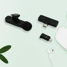 Intelligent Noise Cancelling Live Streaming Clip On Microphone For Type-c