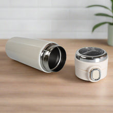 Smart Vacuum Insulated Water Bottle with LED Temperature Display (Mix Color & Design / 420 ML)