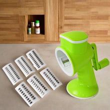 6 in 1 Multi functional Vegetable Cutter & Slicer Hand Machine