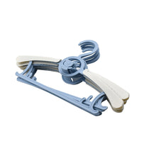 Large Adjustable Plastic Dress Hangers  Space-Saving & Lightweight (5 Pc)