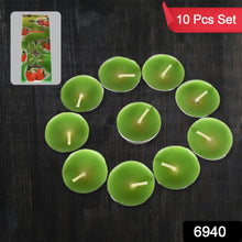 89 Hour Unscented Smokeless Candles for Festivals, Parties & Dinners (10 Pc)