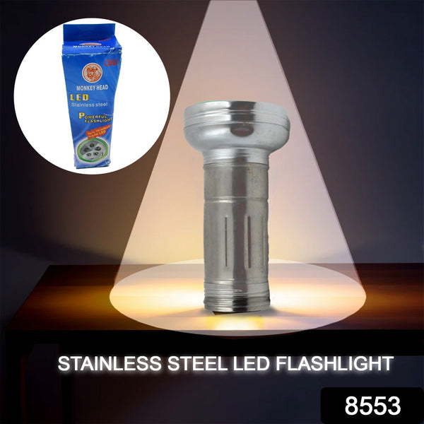 Nostalgic Portable Flashlight  Simple Iron Outdoor Old-Fashioned Torch Light