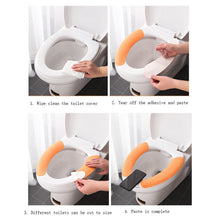 Toilet Seat Cover  Soft Warm Washable Cushion for Comfortable Seating