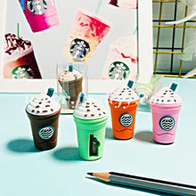 2 in 1 3D Cute Coffee Or Ice cream Shape sharpner (1 Pc)