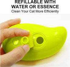 3-in-1 Cat Steamy Brush  Self-Cleaning Pet Grooming & Hair Removal Comb