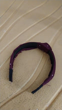 Women's Polka Dot Fabric Knot Hairband  Stylish & Comfortable (1 Pc)