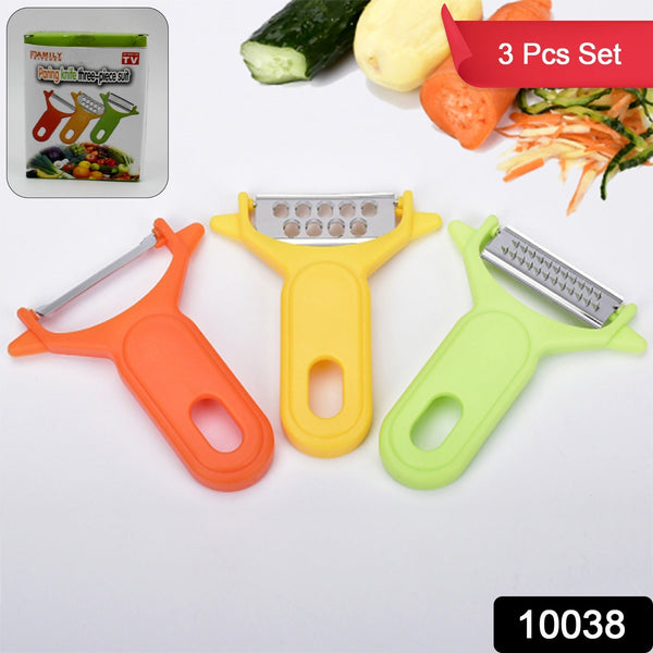 Peeler Slicers Shredders for Fruits and Vegetables (3 Pcs Set)