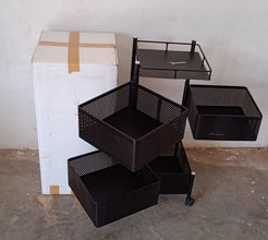 Metal High Quality Kitchen Trolley Kitchen Organizer (4 Layer)