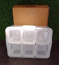 Fridge Storage Box  Freezer Vegetable & Meat Organizer Drawer