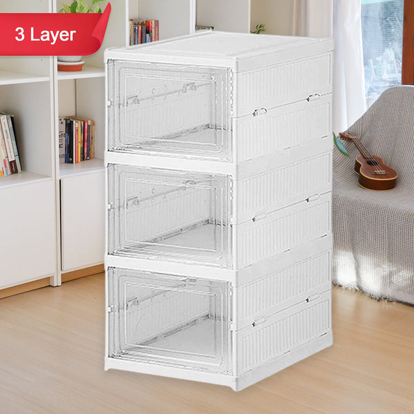Stackable Multifunctional Storage (3 Layer / 1 Pc)
