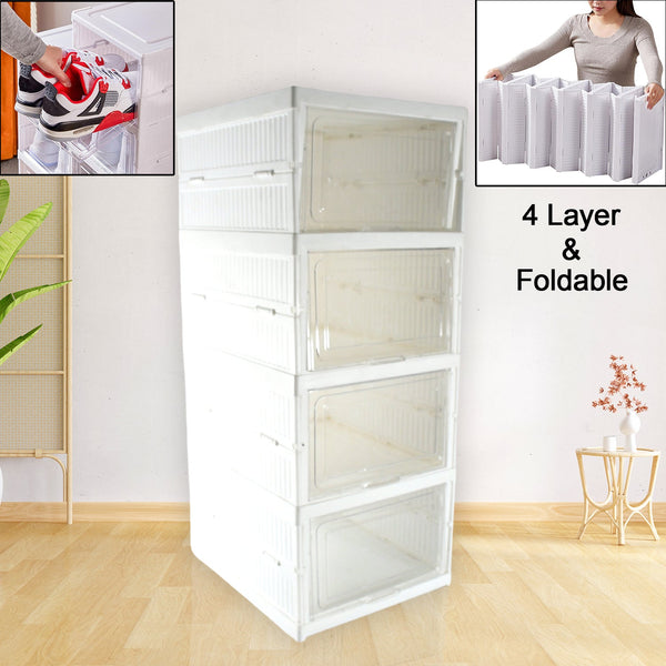 Stackable Multifunctional Storage (4 Layer /  1 Pc)