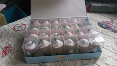 2 In1 3D Cute Coffee Or Ice cream Shape sharpner (24 Pcs Set)