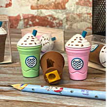 2 in 1 3D Cute Coffee Or Ice cream Shape sharpner (1 Pc)