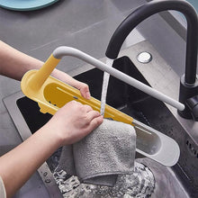 Telescopic Sink Storage Rack Material Kitchen Rag Rack Shelf Drain Basket (1 Pc)