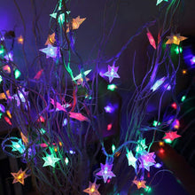 28 LED / Star 3.9 Meter Star Shape Led Light Battery Operated with Flashing Modes (3.9 Mtr)