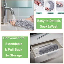 Microfiber Dusters for Cleaning with 100-inch Extendable Handle Pole