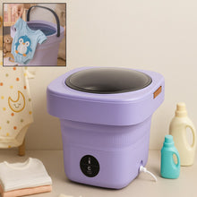 Mini Washing Machine Foldable/Portable with Drain Basket