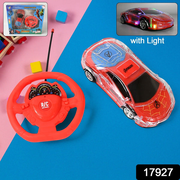 Plastic RC Racing Car  2-Way Control with Handle Remote & Rechargeable Battery