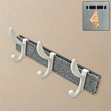 Wall Mounted Coat Hanger Rack  6 Hooks for Clothes, Jackets & Hats