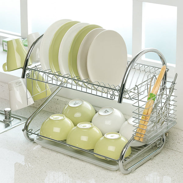 Stainless Steel Rectangle Dish Drainer Rack