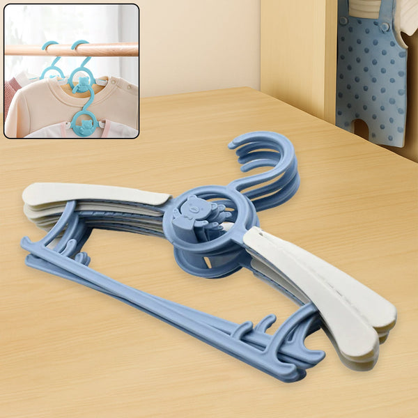 Large Adjustable Plastic Dress Hangers  Space-Saving & Lightweight (5 Pc)