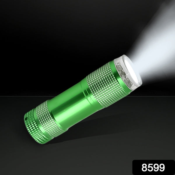 Mini Pocket Torch with 9 LED Bulbs  Super Bright Flashlight