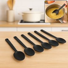 Multipurpose Silicone Spoon, Silicone Basting Spoon Non-Stick Kitchen Utensils (6 Pcs Set)