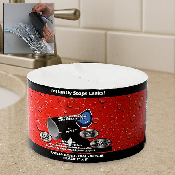 Leak-Proof Sealing Tape  Waterproof Pipe Repair & DIY, 50mm x 1.5m