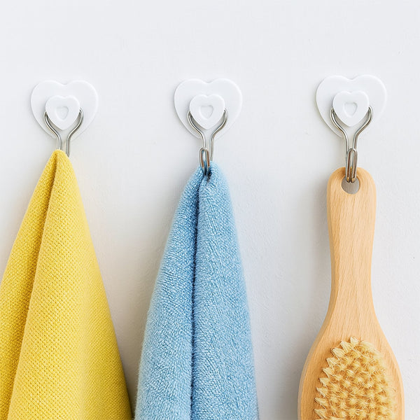 Multipurpose Strong Hook Self-Adhesive hooks for wall (5 Pc Set)