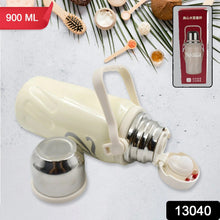 Stainless Steel Vacuum Insulated Water Bottle  Leak Proof Flask with Steel Cup