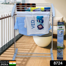 Multi-Functional Single Tier Mobile Towel Foldable Rack