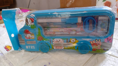 Bus Shape Compass Box for Kids