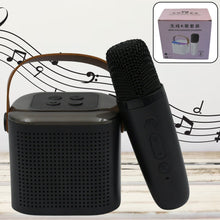 Wireless Speaker Microphone Set with RGB Light  Portable Karaoke