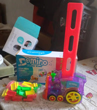 Transparent Funny Train Engine Block Set  60-Piece Music & Lights