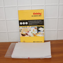 Oddy Self-Adhesive Label Sheets  A4 Full-Sheet Labels (100 Sheet)