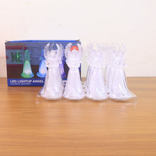 Decorative LED Light-Up Angel Figurines (12 Pc)