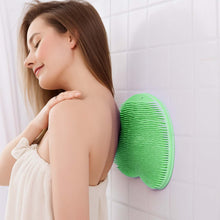 Green Silicone Bath Massage Cushion Suction Cup Exfoliating Foot Scrubber & Mat