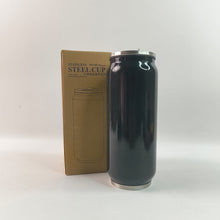 Stainless Steel Can-Shaped Vacuum Flask Built-In Straw 500ml Approx, Tumbler (1 Pc)