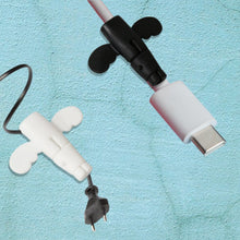 Silicone Data Cable Protector  Angel 2-in-1 Cord Saver & Storage Tool