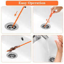 Flexible Sink & Drain Cleaning Stick 50 cm Long (Pack of 3)