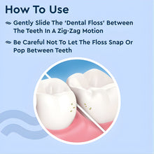 Mint Waxed Dental Floss  (50 Meter )