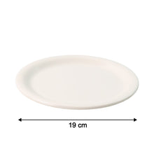 Plastic Round Dinner / Serving Plate  19 cm (1 Pc)